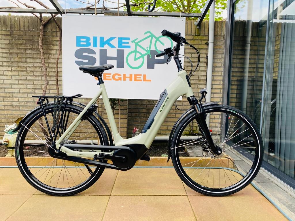 2xBatavus Velder Bosch Middenmotor Active Line Plus.500wh, Fietsen en Brommers, Elektrische fietsen, Ophalen of Verzenden, Zo goed als nieuw