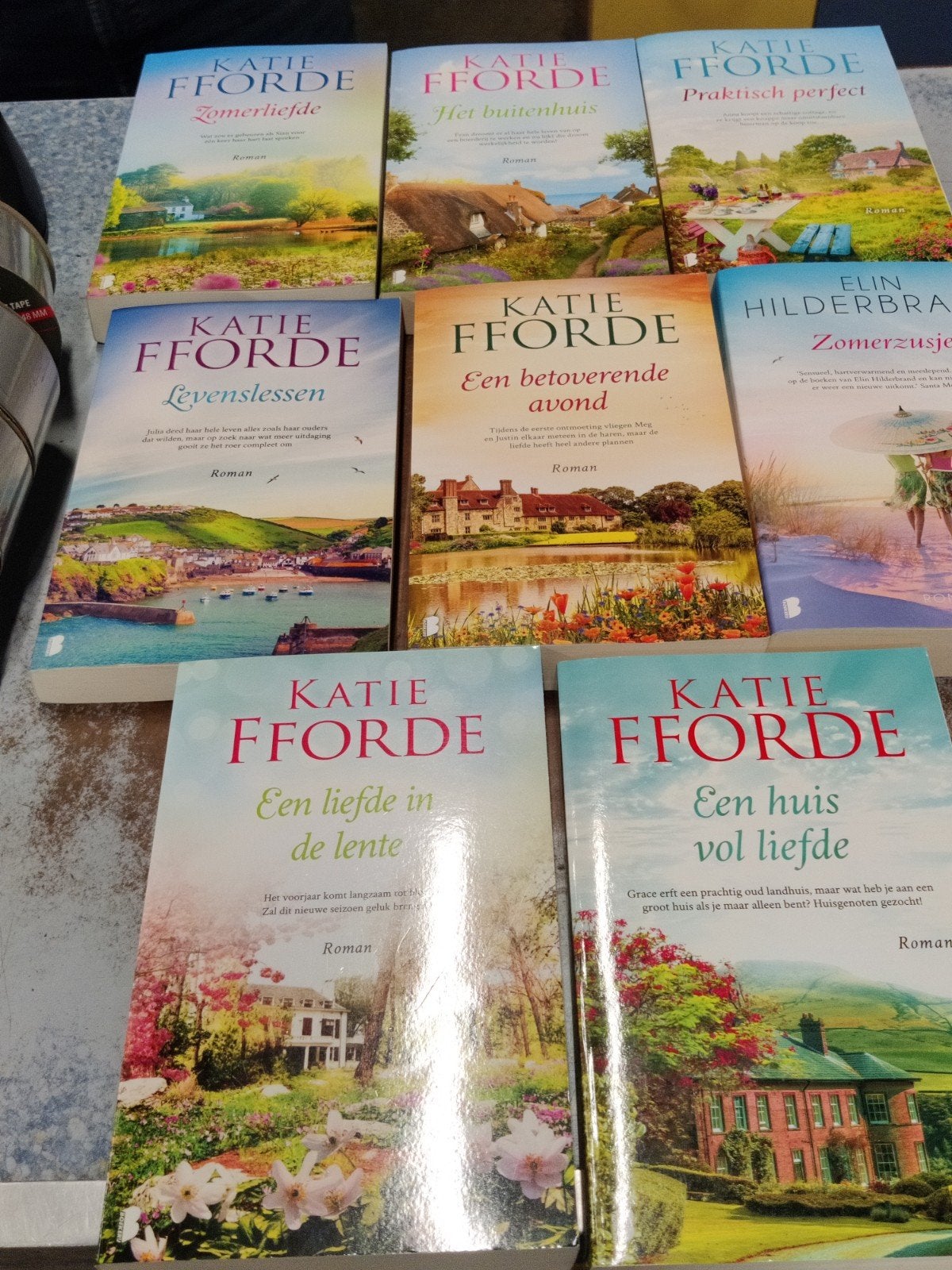 Katie Fforde en Elin Hilderbrand Romans - Diverse Titels, Ophalen of Verzenden, Gelezen, Katie Fforde, Elin Hilderbrand, Nederland