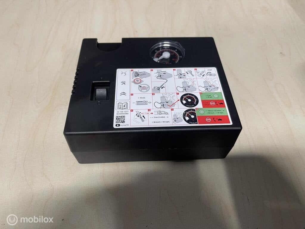 Bandenpomp Peugeot 108 Toyota Aygo Citroën C1 ('14-'21), Gebruikt, Ophalen of Verzenden, Peugeot, Peugeot