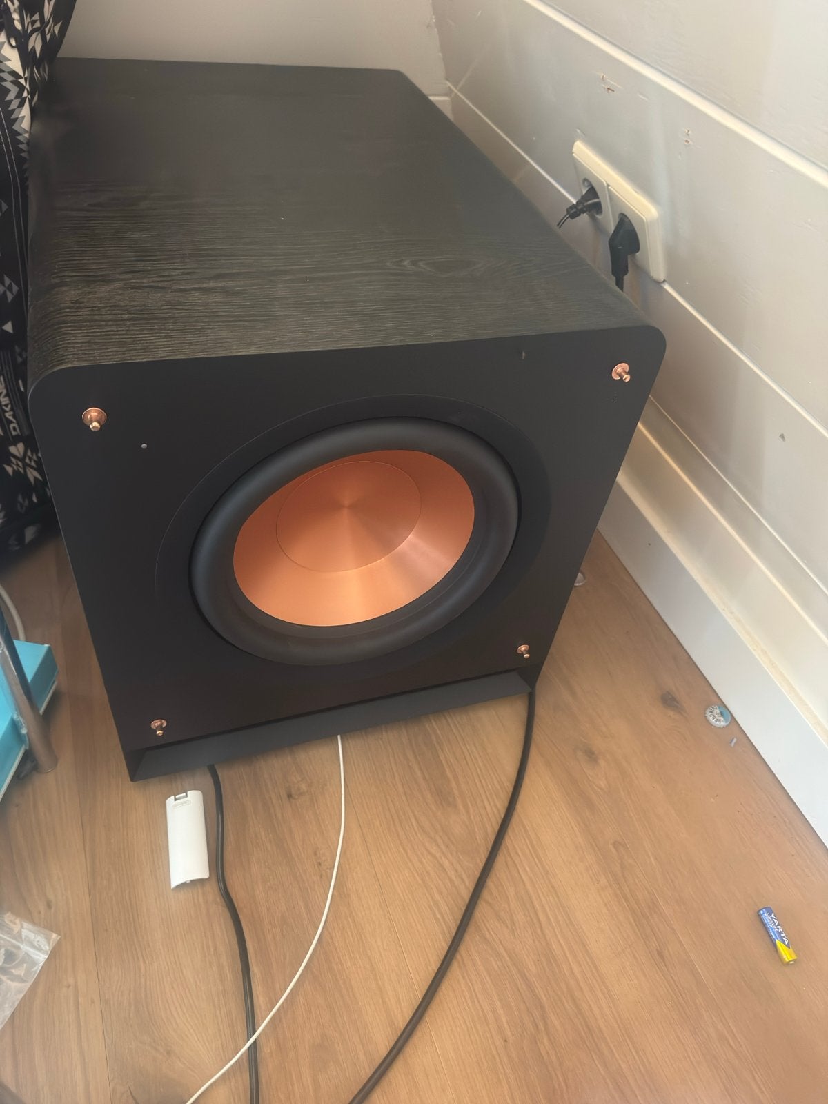 Klipsch RP-1200SW Subwoofer - Krachtige Bass, Subwoofer, Zo goed als nieuw, Geschikt voor surround/home cinema, Ophalen