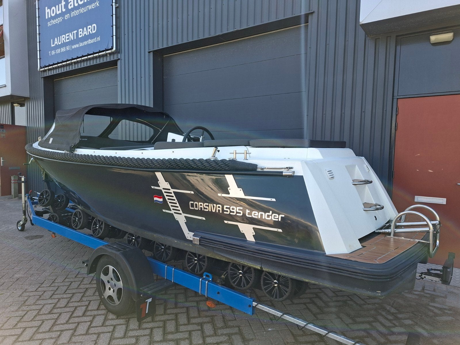 Prachtige Corsiva 595 Tender + Suzuki 25PK, Watersport en Boten, Gebruikt, Binnenboordmotor, Rondzit, Ophalen of Verzenden