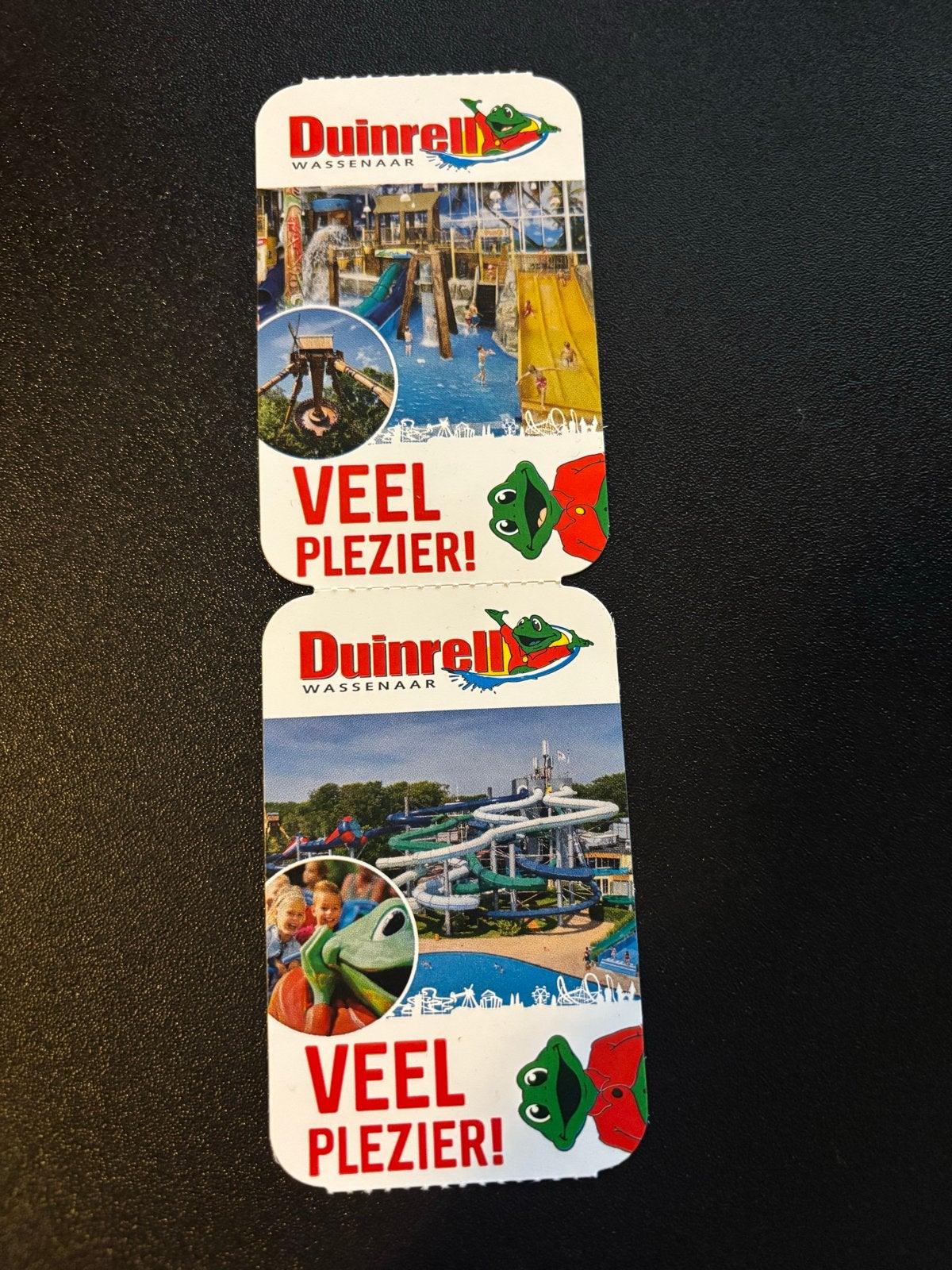 VERKOCHT - Duinrell kaartjes incl 2 uur Tikibad