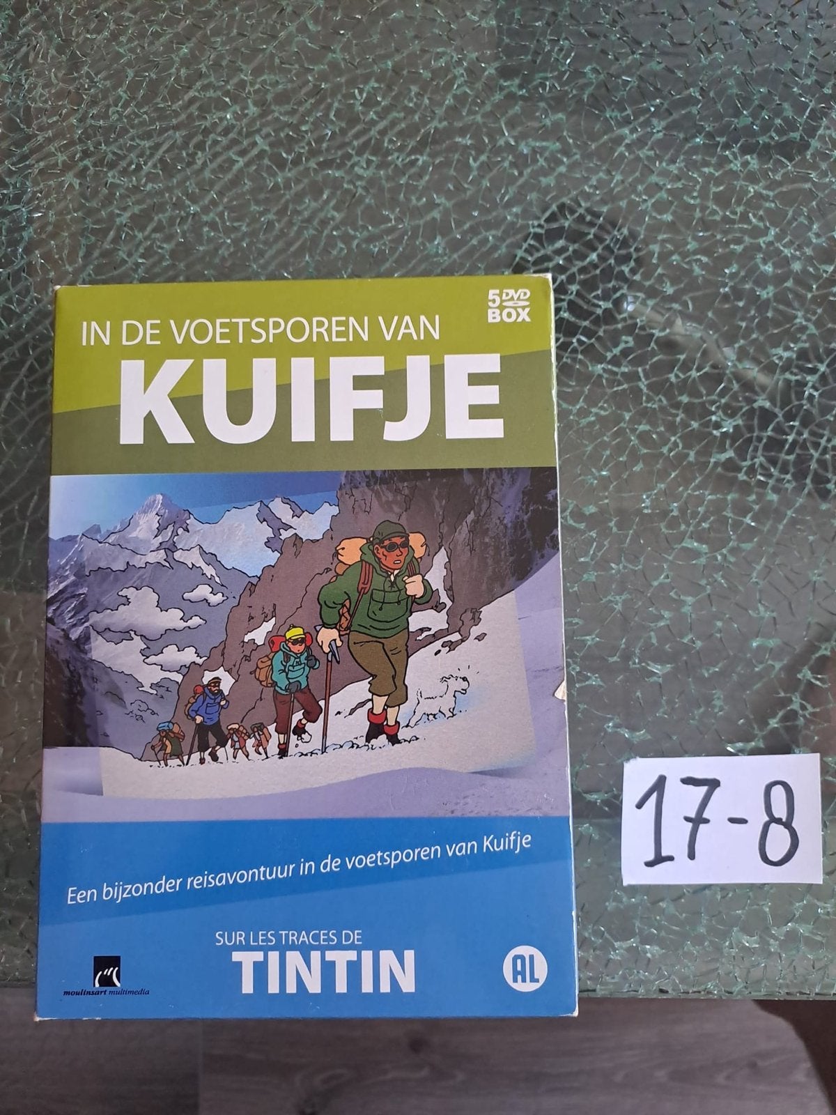 In de Voetsporen van Kuifje - 5 DVD Box, Europees, Gebruikt, Serie, Alle leeftijden