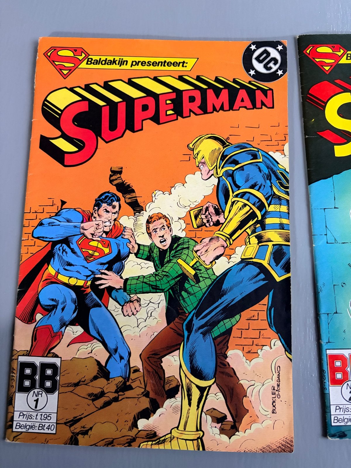 Superman Comics - Baldakijn presenteert - Nrs 1, 2, 3, Boeken, Meerdere comics, Ophalen of Verzenden, Gelezen, Amerika