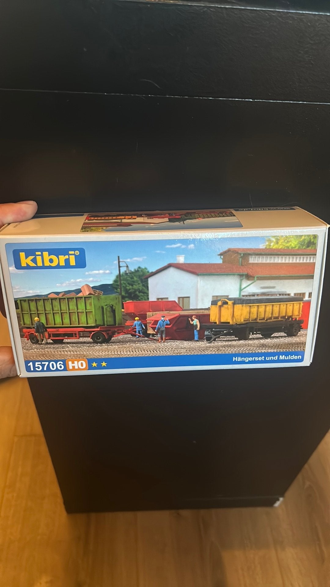 Kibri 15706 H0 aanhangerset, Ophalen of Verzenden, Nieuw, Overige typen, Overige merken