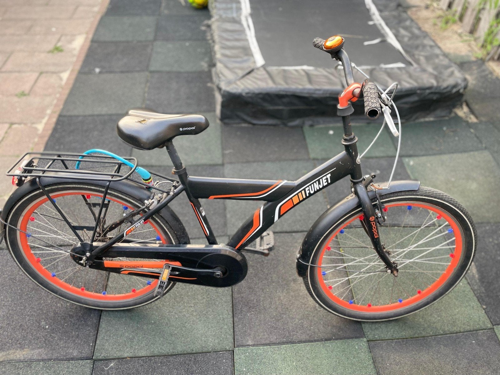 Popal Funjet 24 inch jongens fiets, Fietsen en Brommers, Fietsen | Jongens, Terugtraprem, Handrem, Ophalen, Overige merken