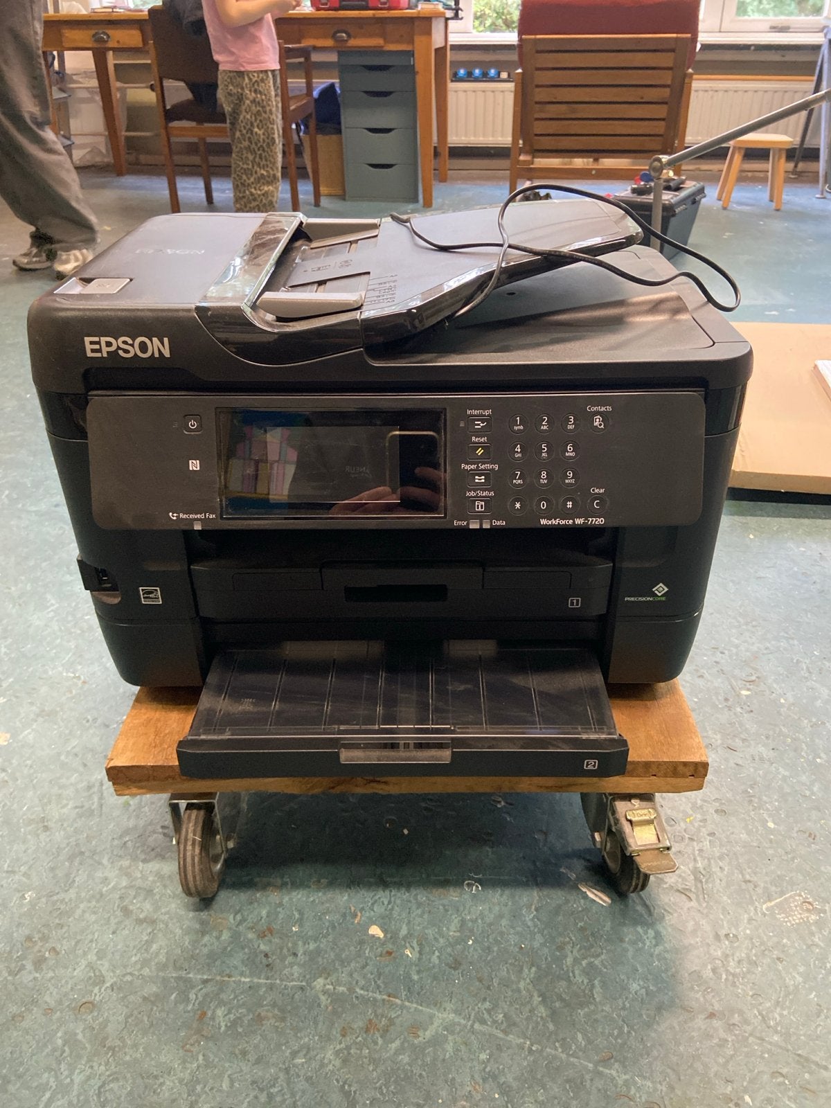 Epson WorkForce WF-7720 All-in-One Inkjetprinter, Computers en Software, Ophalen, Gebruikt, Faxen, Inkjetprinter