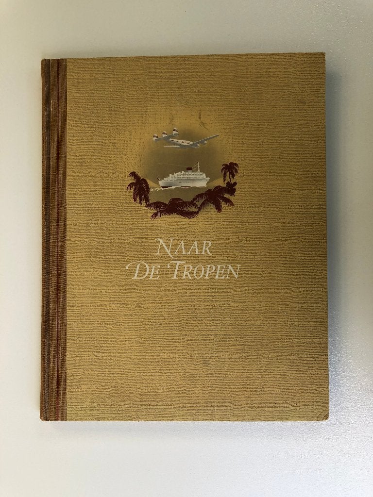 Plaatjesalbum 'Naar de Tropen' (Douwe Egberts), Boeken, Ophalen of Verzenden, Gelezen, Plaatjesalbum