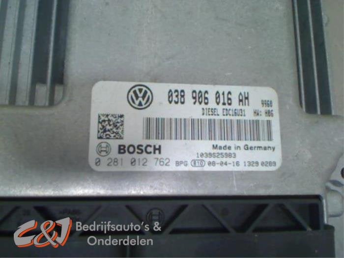 Computer Motormanagement van een Volkswagen Transporter, Gebruikt, -, Volkswagen, -