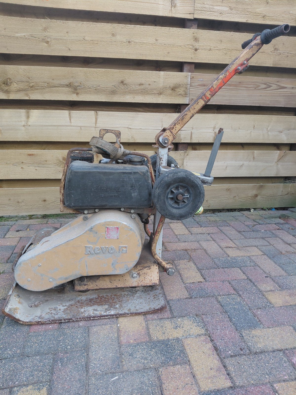 Nemaco Revo Trilplaat hatz diesel, Ophalen, Gebruikt, Overige soorten, Wacker/Weber/Bomag/Revo