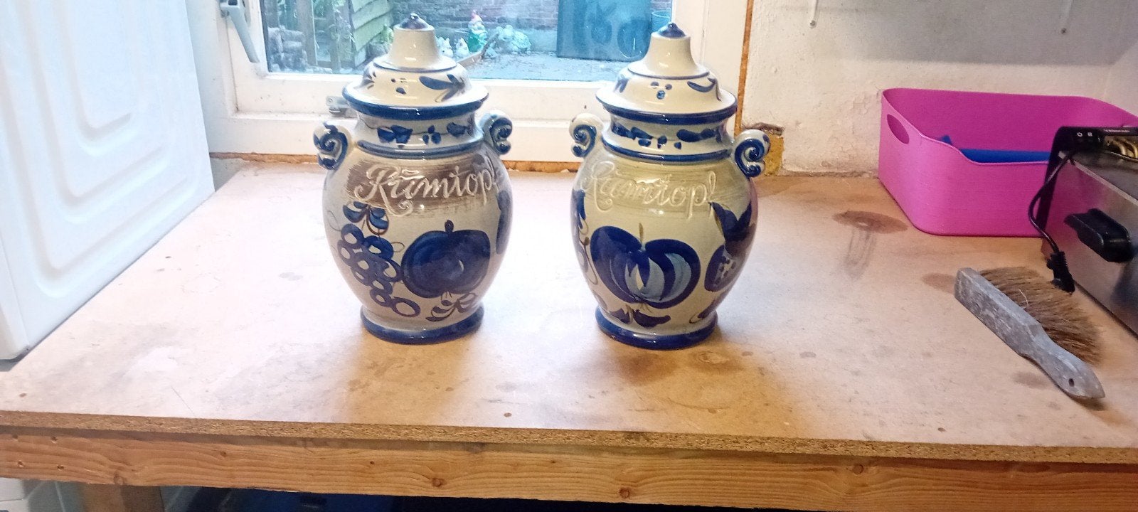 2 x rumtopf, Antiek en Kunst, Ophalen