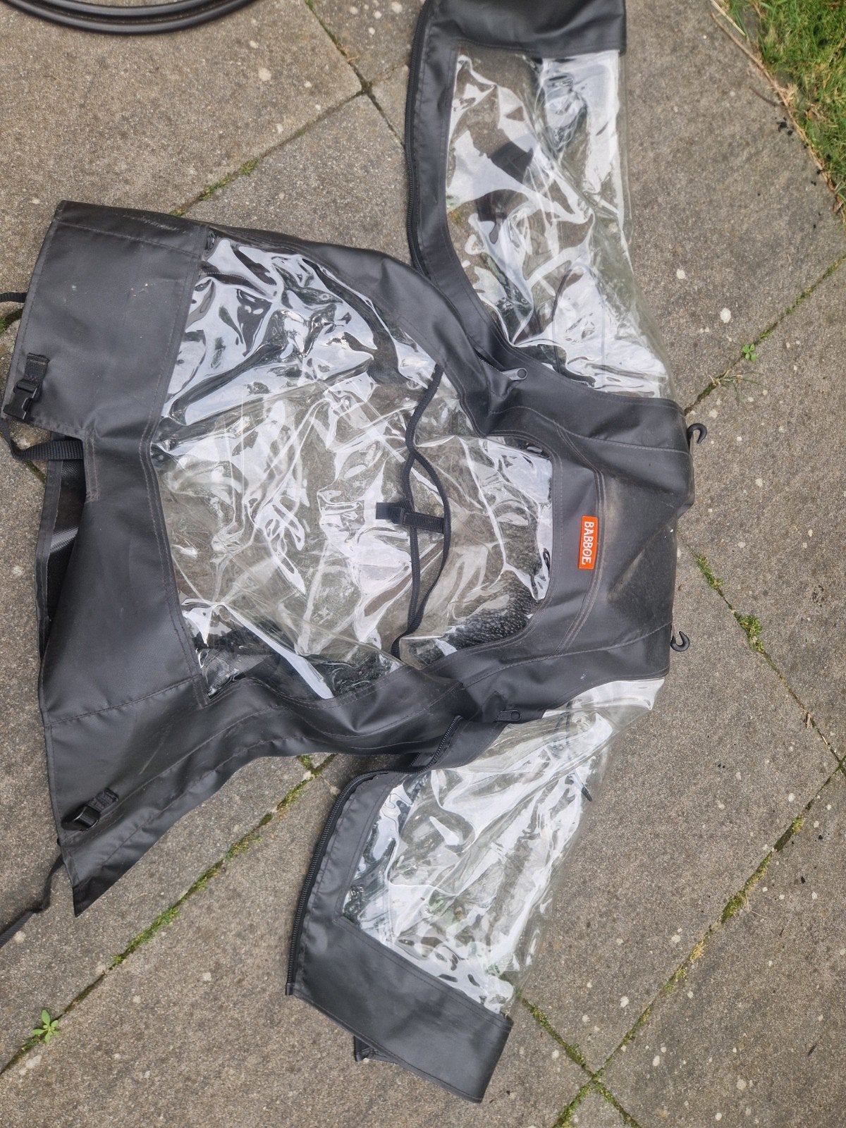 Regentent Cargo Fiets BABBOE, Verzenden, 80 kg of meer, Kinderkar, Gebruikt
