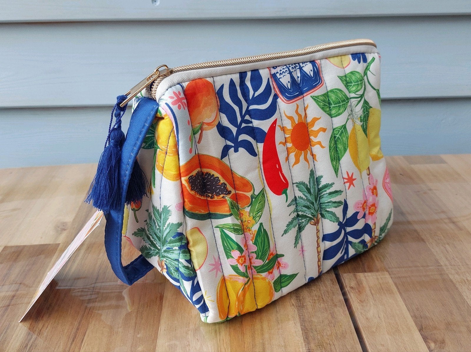 * Pauline Wingelaar by Kruidvat Toilettas Capri nieuw *, Ophalen of Verzenden, Nieuw, Blauw