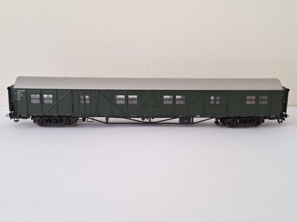 Roco 44592 - DB Materiaalwagon - kortkoppeling, Gebruikt, Gelijkstroom, Wagon, Ophalen of Verzenden