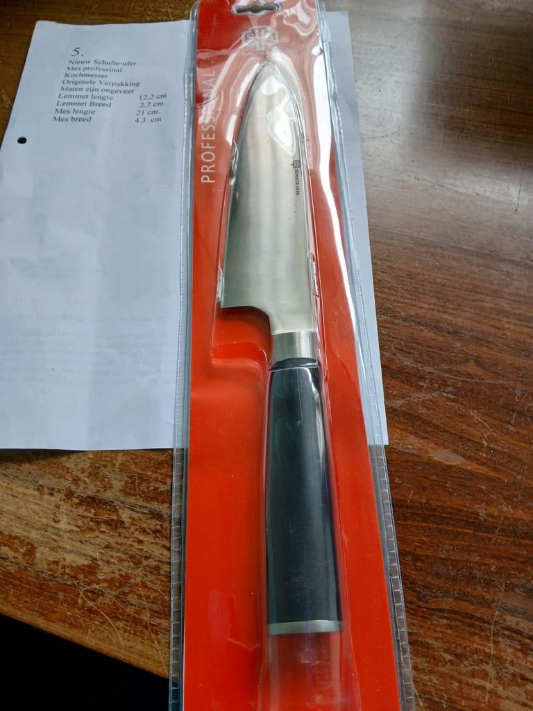 Kochmesser .erknSchulte ufer in originele verpakkin⁸g, Ophalen of Verzenden, Nieuw, Rvs of Chroom