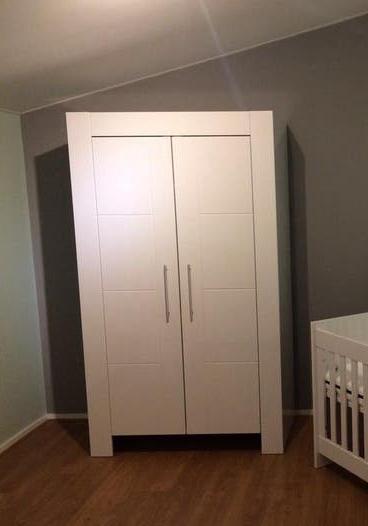 Bopita Hoogglans Wit Kledingkast stoer, Kinderen en Baby's, Kinderkamer | Commodes en Kasten, Ophalen, Gebruikt, Kast, 50 tot 70 cm