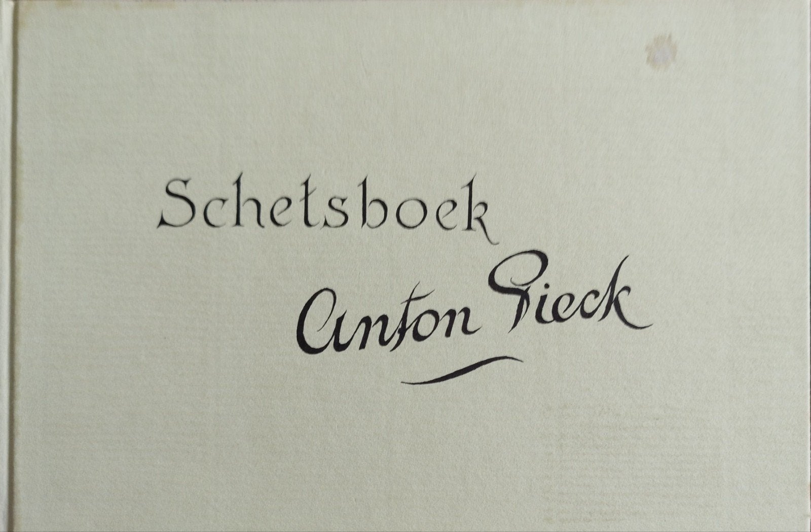 Anton Pieck Schetsboek - Met Ten Geleide door Hans Vogelesan, Ophalen of Verzenden, Gelezen, Anton Pieck, Nederland