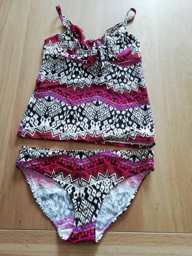 Tankini rood roze, Ophalen of Verzenden, Zo goed als nieuw, Rood, Overige typen
