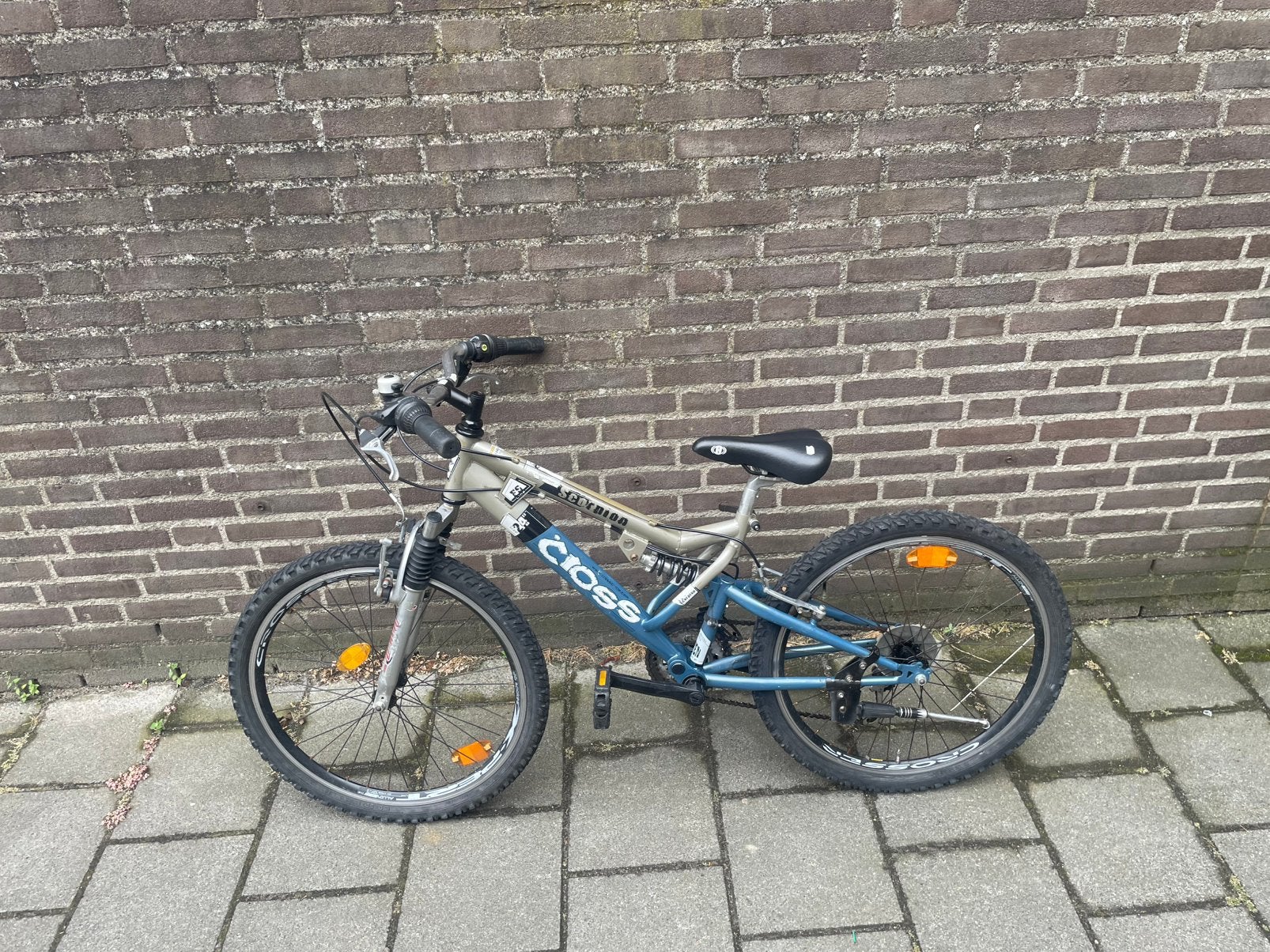 Volledige werkende mountainbike, Fietsen en Brommers, Fietsen | Jongens, Gebruikt, Versnellingen, Schijfrem, Ophalen