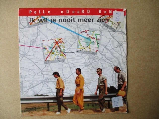 s0201 polle eduard band - ik wil je nooit meer zien, Ophalen, Zo goed als nieuw, Nederlandstalig