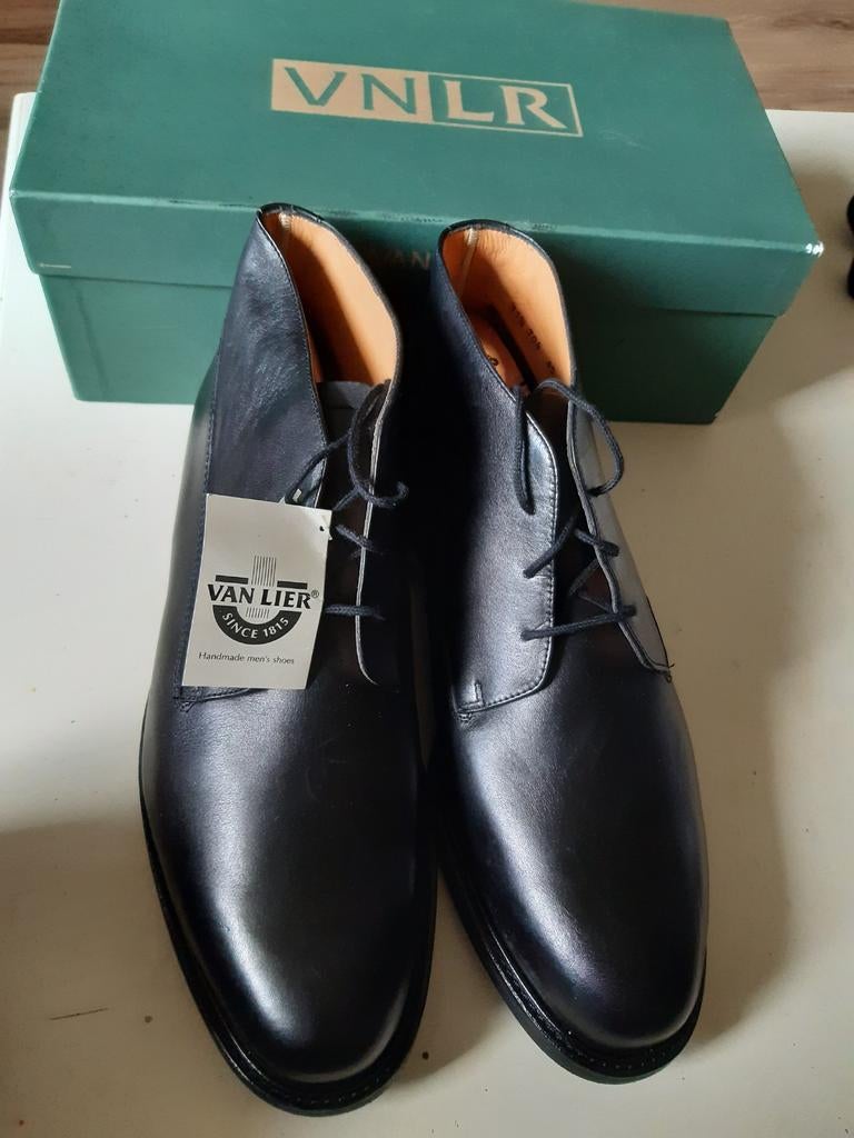 Van lier  11 1/2 (45 1/2), Zwart, Van Lier, Boots, Nieuw