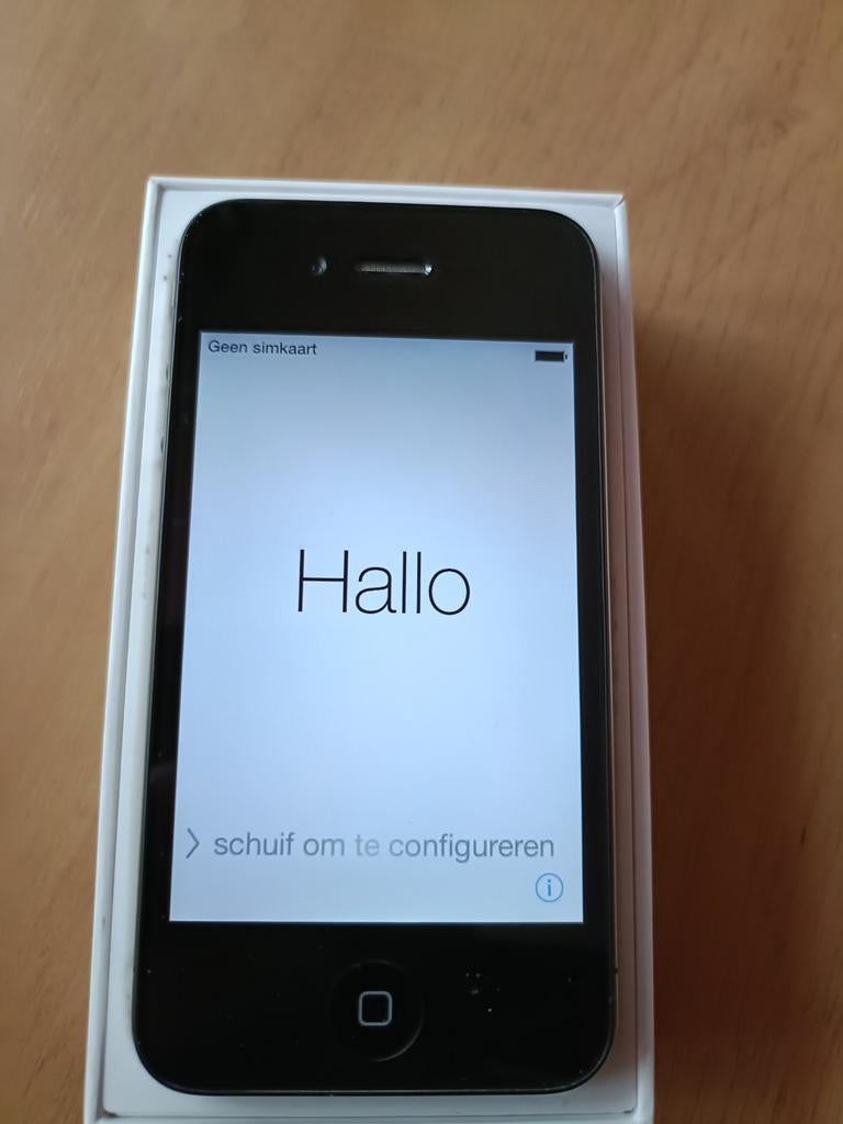 iPhone 4 zo goed als nieuw, Telecommunicatie, Mobiele telefoons | Apple iPhone, Verzenden