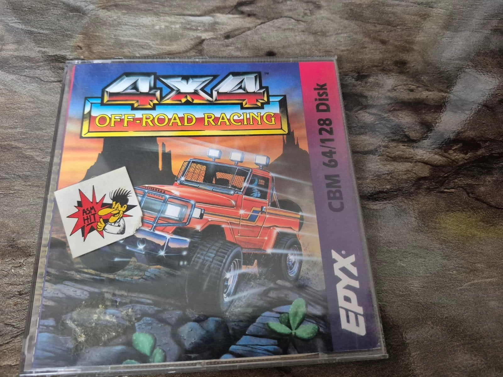 4x4 Off-Road Racing CBM 64/128 Disk Epyx, Gebruikt, 1 speler, Racen en Vliegen, Ophalen of Verzenden