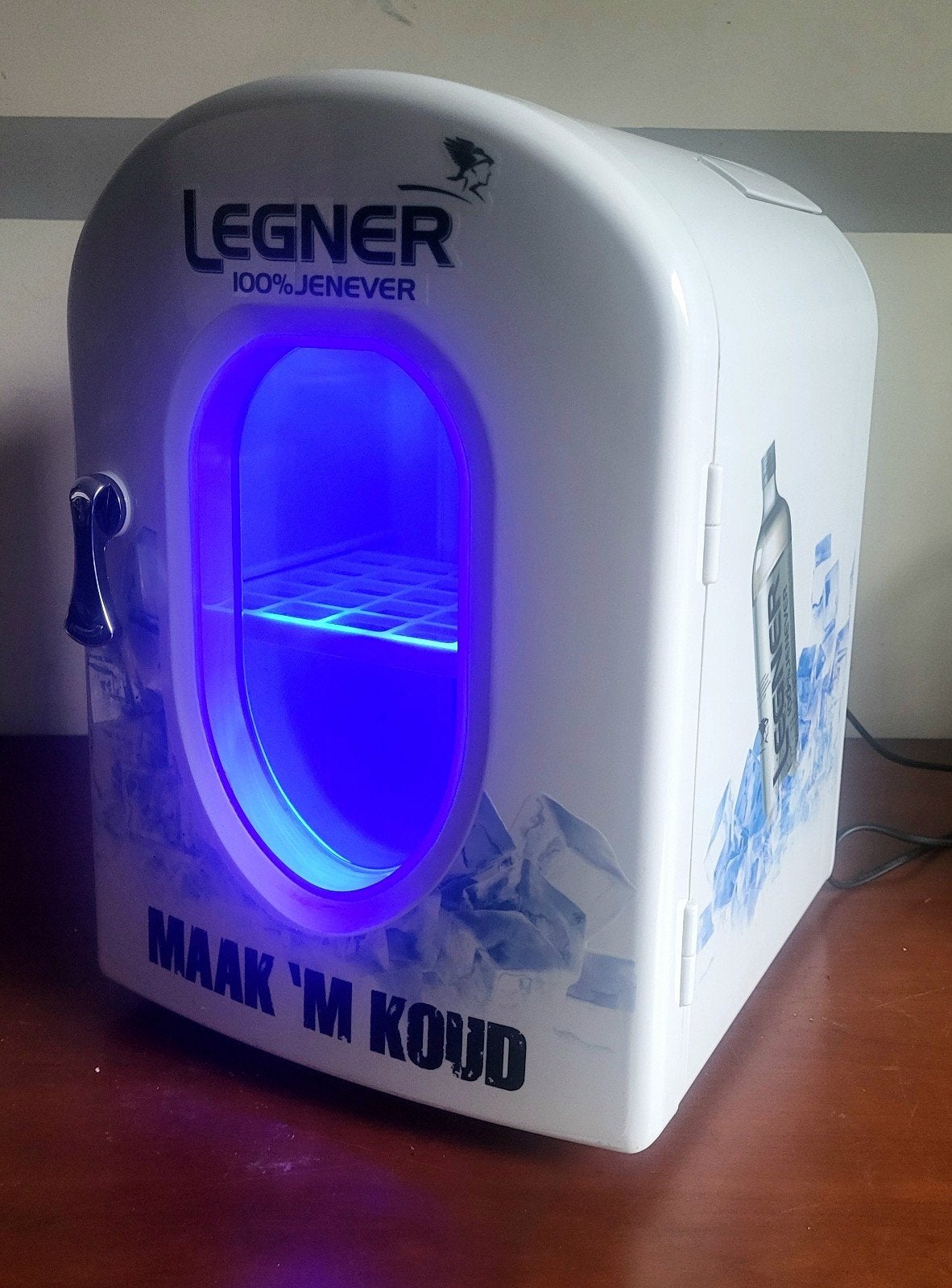 Legner Mini Koelkast - Draagbare Koelbox LED Verlichting, Ophalen, Zonder vriesvak, Nieuw, Minder dan 75 liter