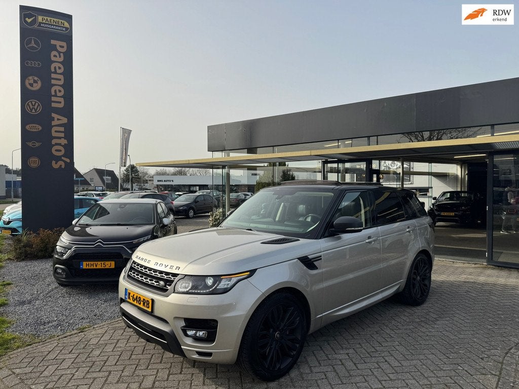Land Rover Range Rover Sport 3.0 SDV6 Autobiography Dynamic|, Auto's, Land Rover, Gebruikt, 2993 cc, Bruin, Bedrijf