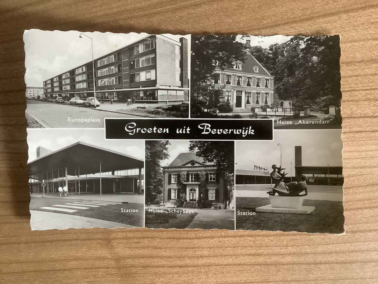 ansichtkaart Beverwijk, Verzenden, Gelopen, Noord-Holland