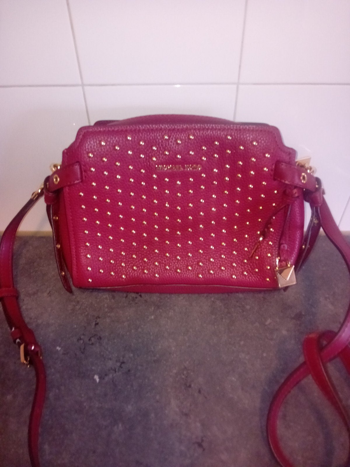 Micheal kors tas Nieuw met studs, Ophalen of Verzenden, Nieuw