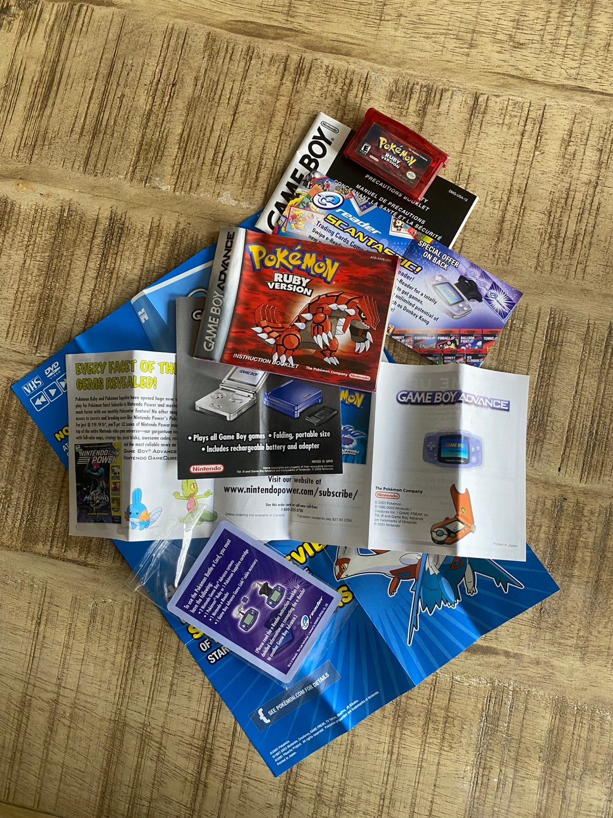 Pokémon Ruby Version (Game Boy Advance) Compleet in doos, 1 speler, Ophalen of Verzenden, Zo goed als nieuw, Role Playing Game (Rpg)