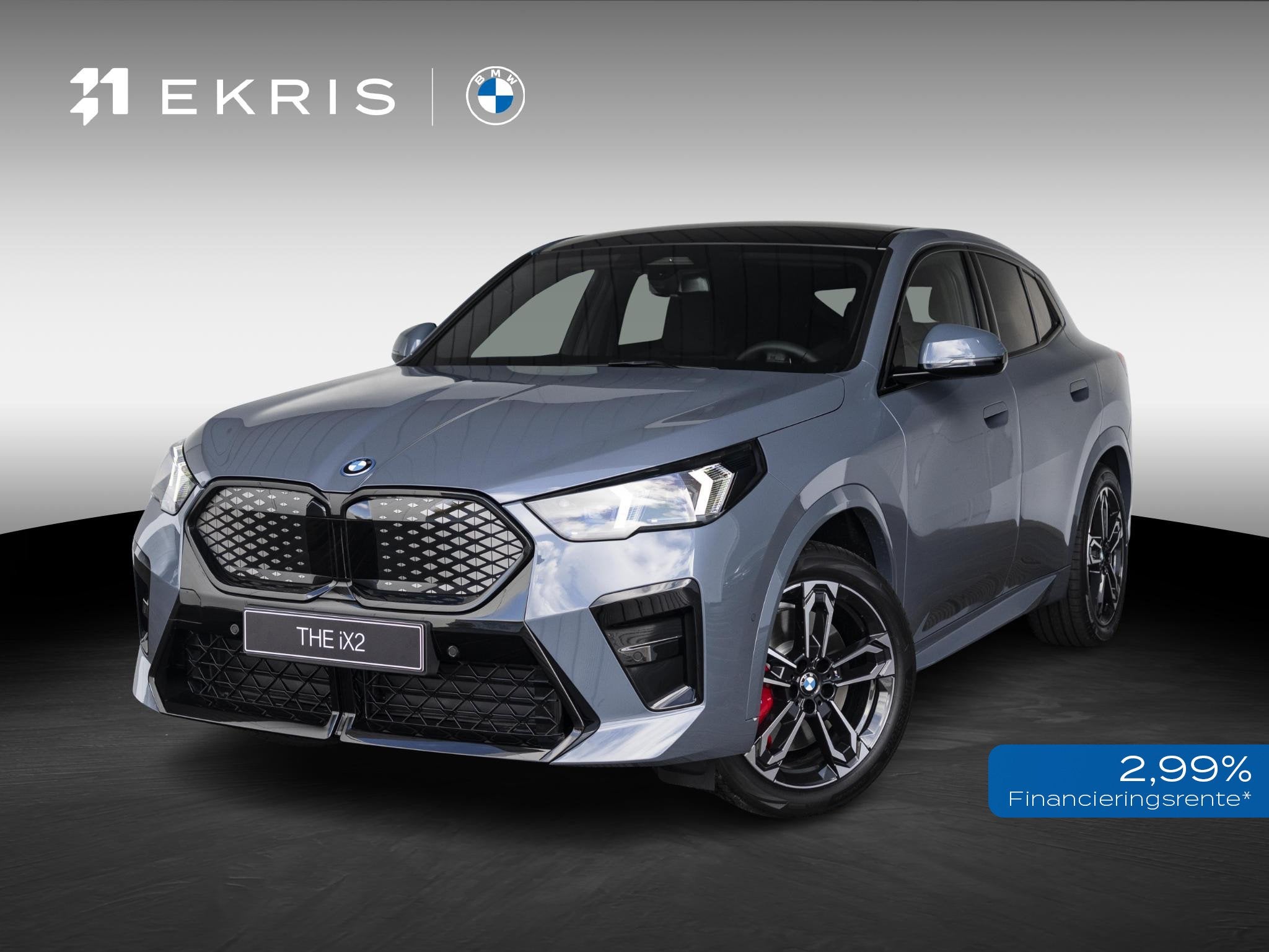 BMW iX2 xDrive30 M Sport Edition | M Sportpakket Pro | Premi, Stof, Zwart, Overige kleuren, 67 kWh