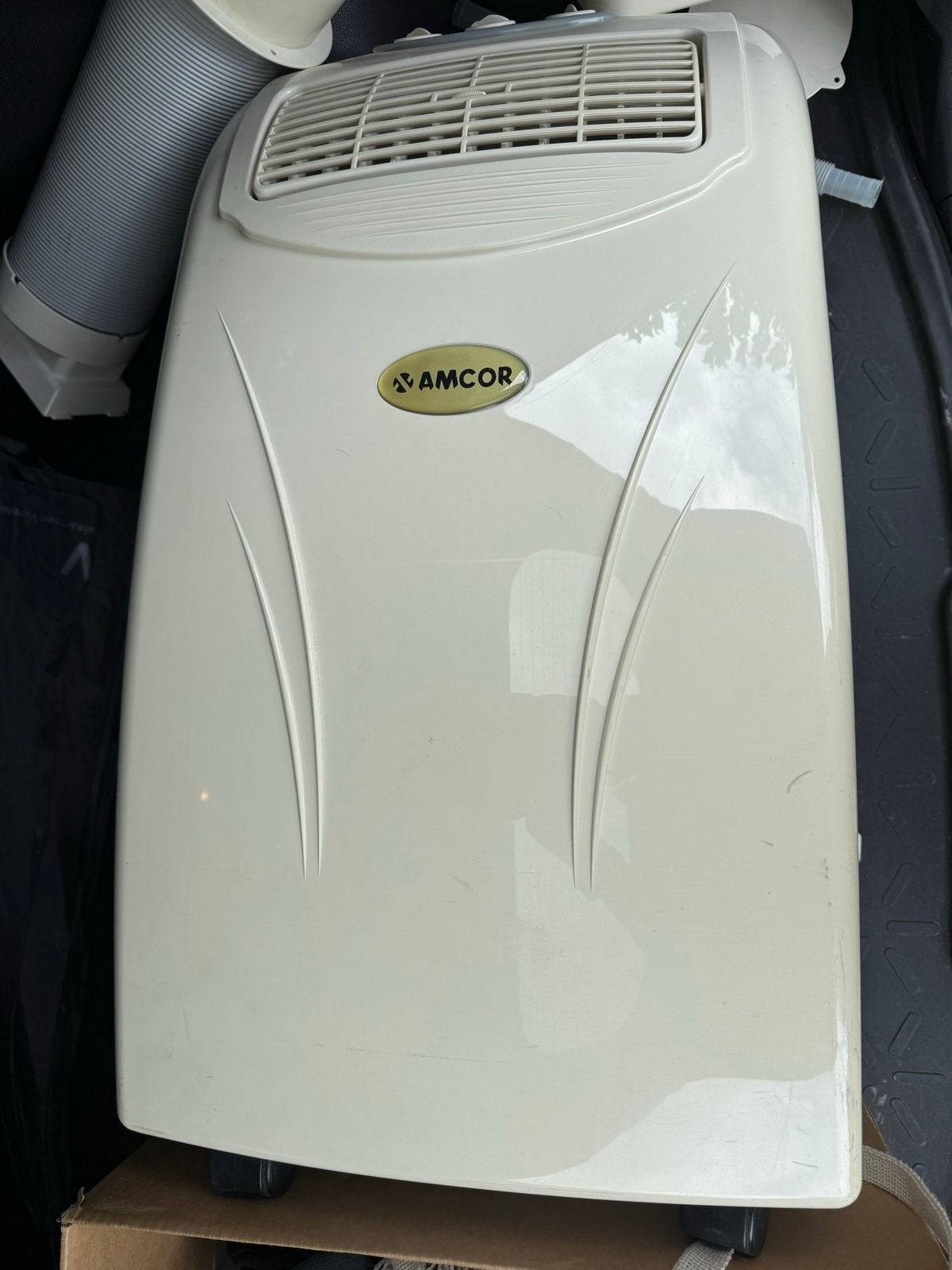 Amcor Mobiele Airco AC-10000M - Verrijdbaar en Krachtig, Ophalen, Gebruikt, Minder dan 60 m³, Koelen en Ontvochtigen