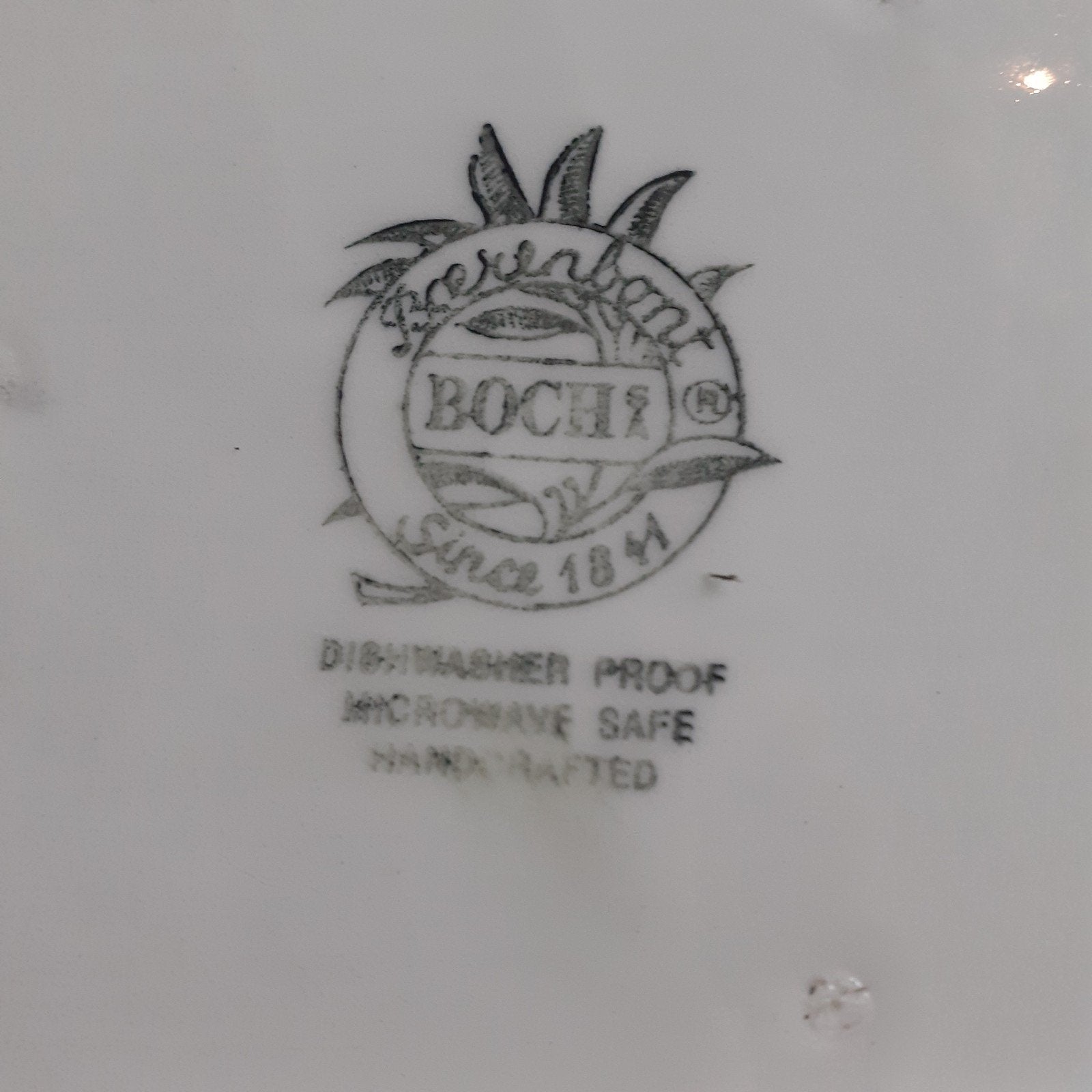 Boch Franse botervloot met deksel, handgemaakt, Antiek en Kunst, Ophalen