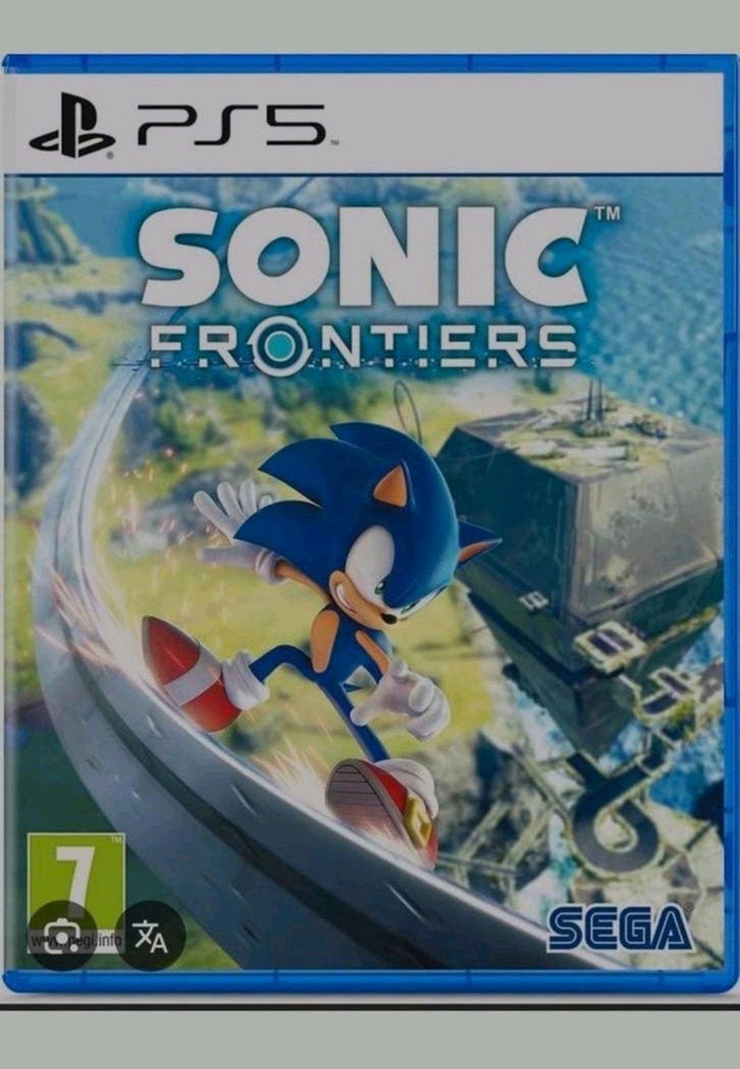 AMPER GESPEELD! Sonic frontiers ps5 playstation 5, Ophalen of Verzenden, Zo goed als nieuw, Avontuur en Actie