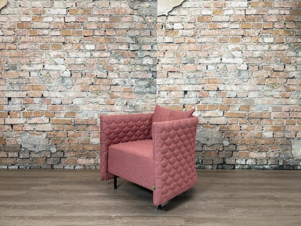 Naughtone Cloud Plain roze bij TheReSales, Huis en Inrichting, Fauteuils, Ophalen, Minder dan 75 cm, Design, Zo goed als nieuw