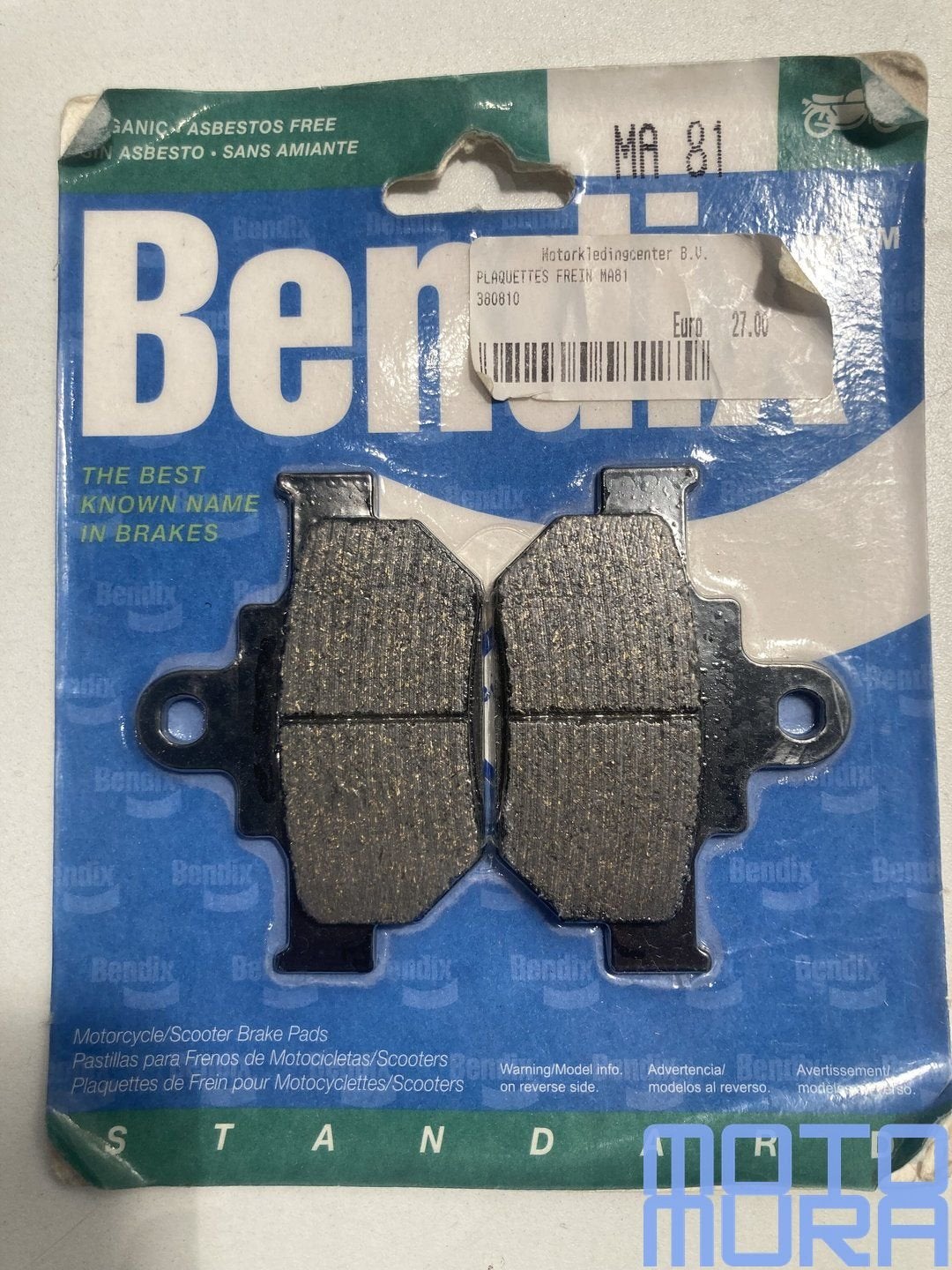 Bendix MA 81 remblokken set Suzuki RM125 250 DR600 1985 - 19, Motoren, -, -, Nieuw, Ophalen of Verzenden