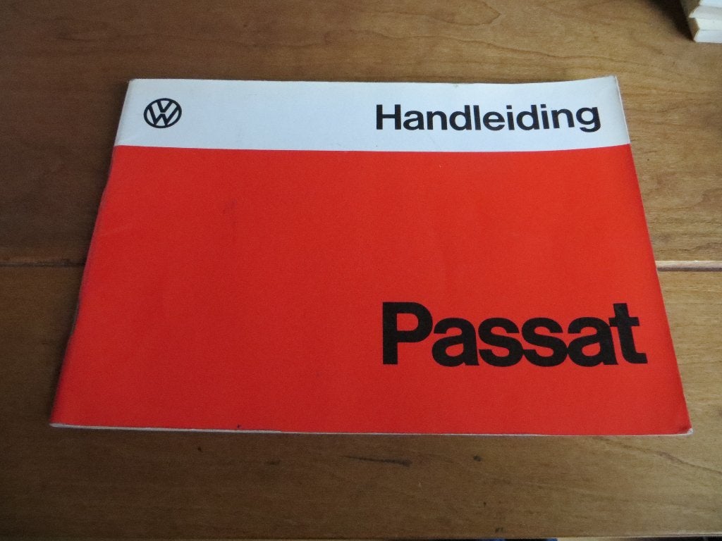 Instructieboek Volkswagen Passat 1974, mooie staat!, Auto diversen, Handleidingen en Instructieboekjes, Ophalen of Verzenden