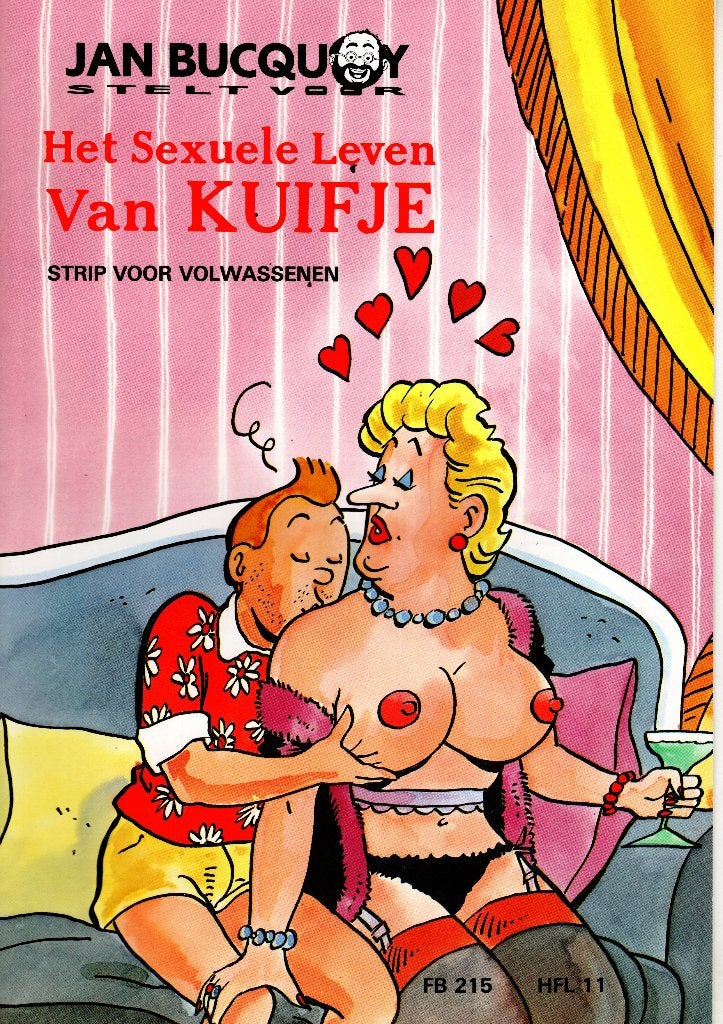 Stripboeken Het sexuele leven van kuifje, Boeken, Meerdere stripboeken, Ophalen of Verzenden, Zo goed als nieuw