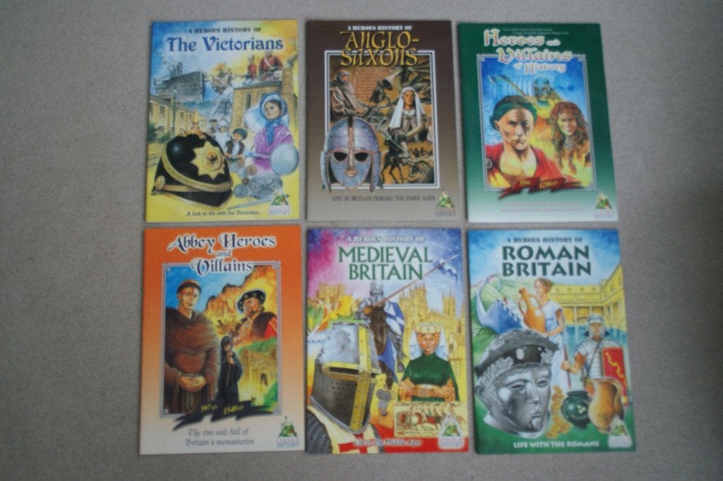 A Heroes History of Britain - 6 boeken set, Nieuw, Ophalen of Verzenden, 20e eeuw of later, Onbekend