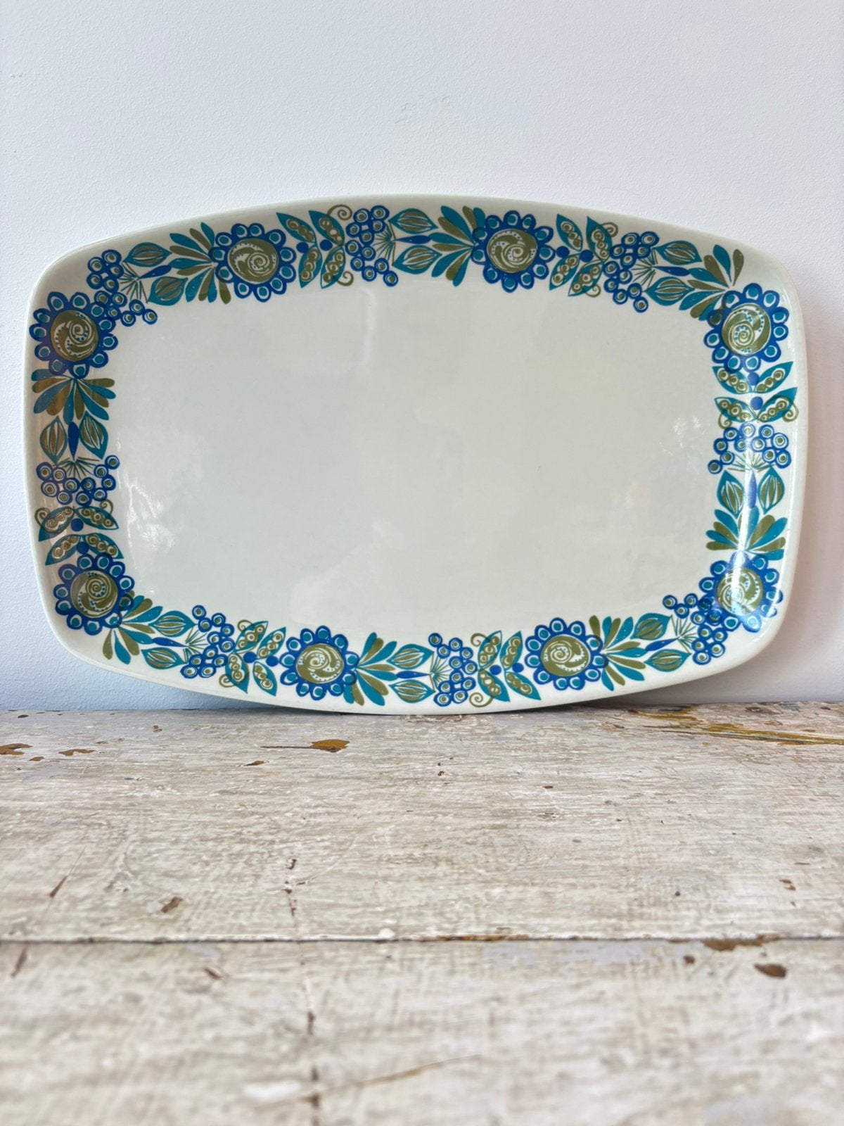 Vintage Figgjo Flint 'Tor Viking' serveerschaal, Turi Design, Ophalen of Verzenden