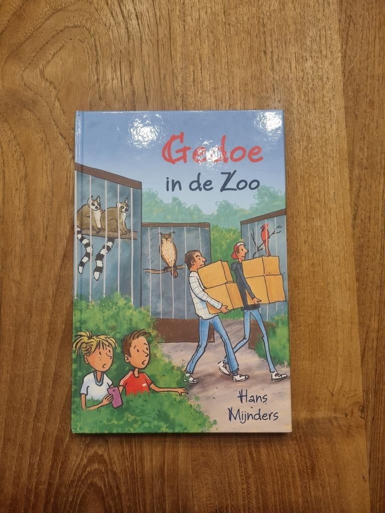 Gedoe in de ZOO - Hans Mijnders (Kinderboek), Boeken, Kinderboeken | Jeugd | onder 10 jaar, Ophalen of Verzenden, Gelezen, Hans Mijnders
