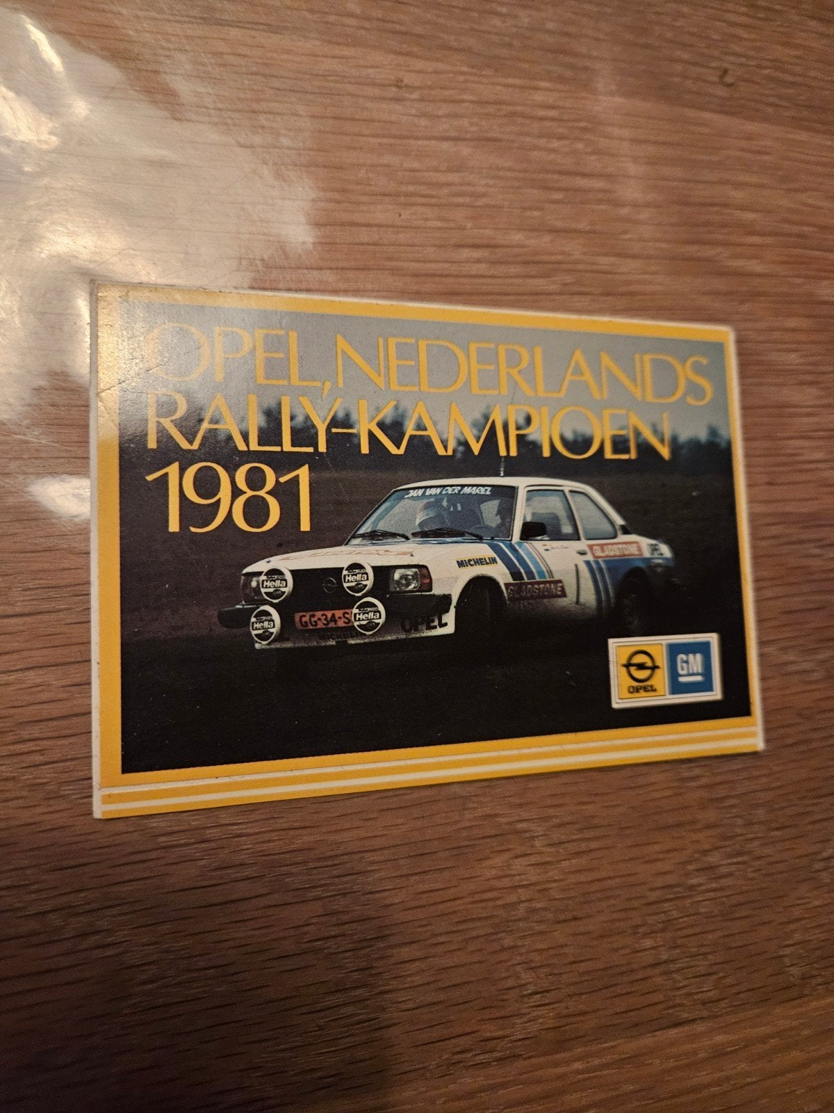 Opel Rally Kampioen Nederland 1981, Verzamelen, Ophalen of Verzenden