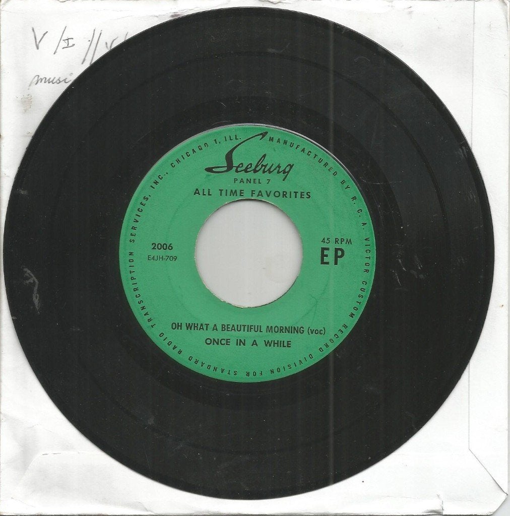 Seeburg All Time Favorites – Panel 7 (1954), Gebruikt, Filmmuziek en Soundtracks, 7 inch, Ophalen of Verzenden