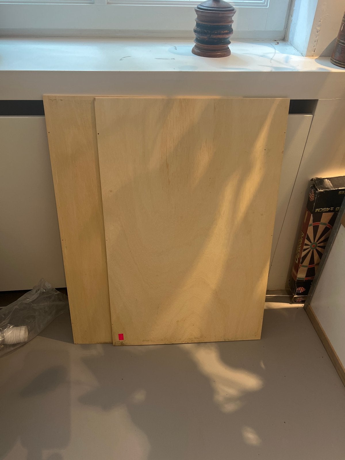 Triplex platen 4mm 50x77cm, Ophalen, Gebruikt, 25 tot 50 mm, Overige typen