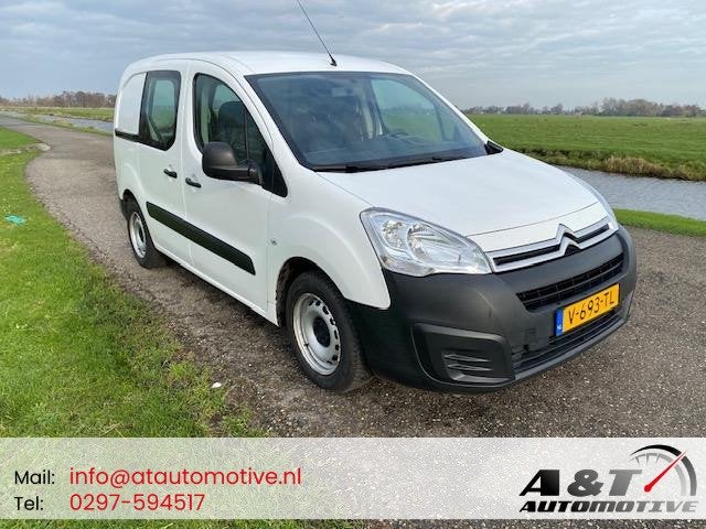 Citroen Berlingo 1.6 BlueHDI 75 Club 98.000 km!/ airco/cv/20, Auto's, Voorwielaandrijving, Stof, Citroën, 23 km/l