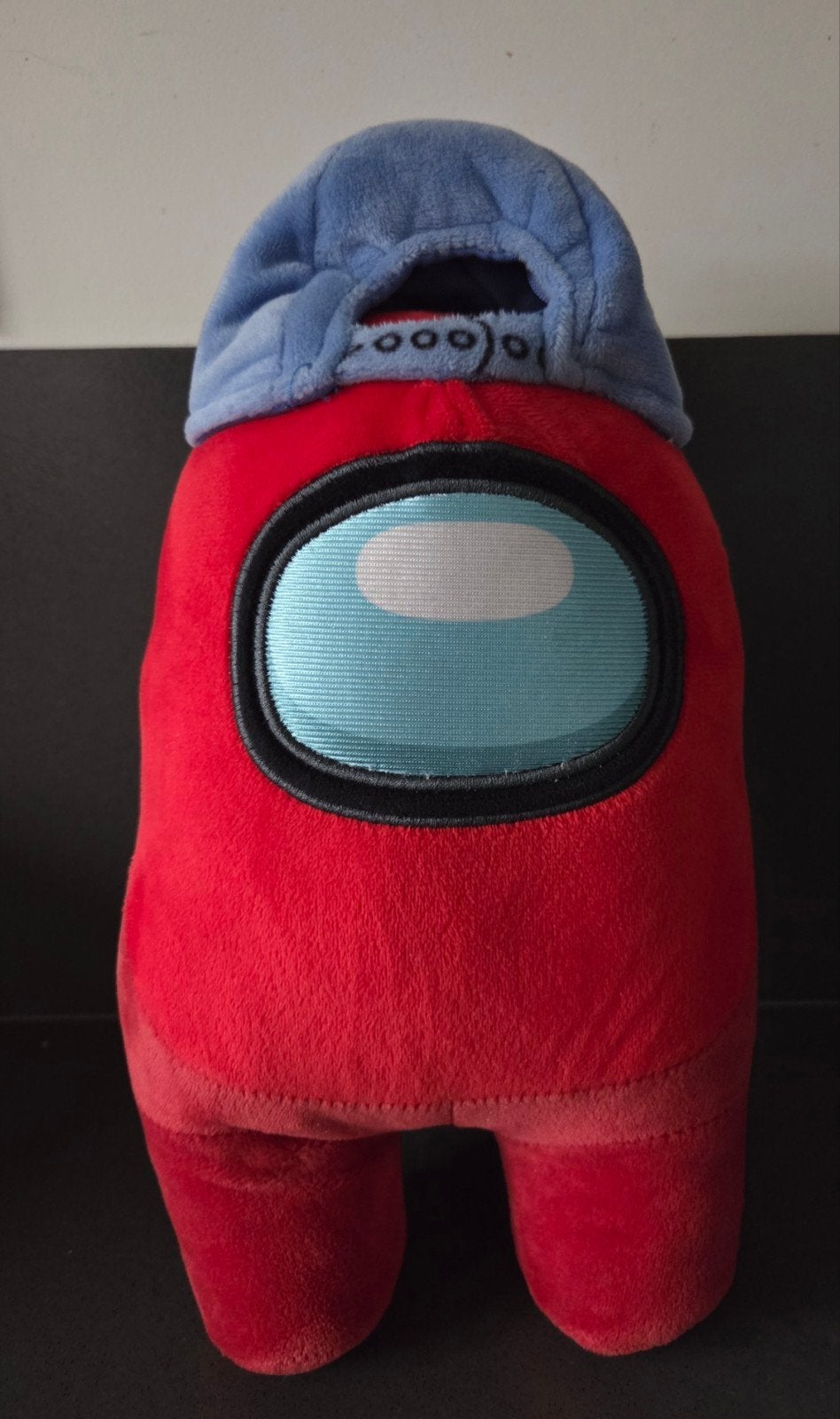 Among Us knuffel rood 34 cm, Overige merken, Overige karakters, Overige typen, Ophalen of Verzenden