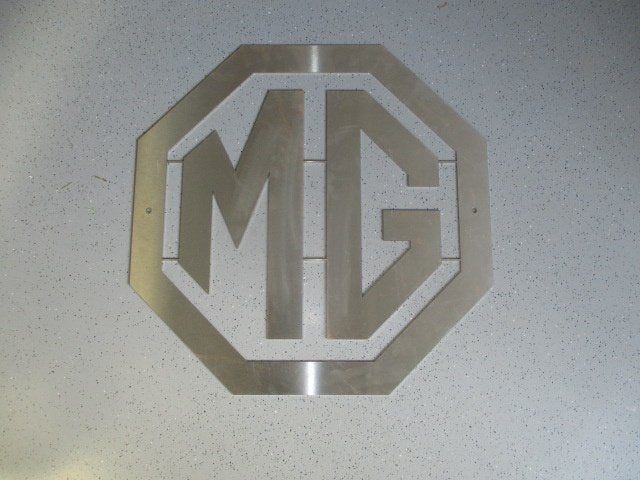 mg logo - MG - mg verzameling - MG club, Ophalen of Verzenden, Zo goed als nieuw