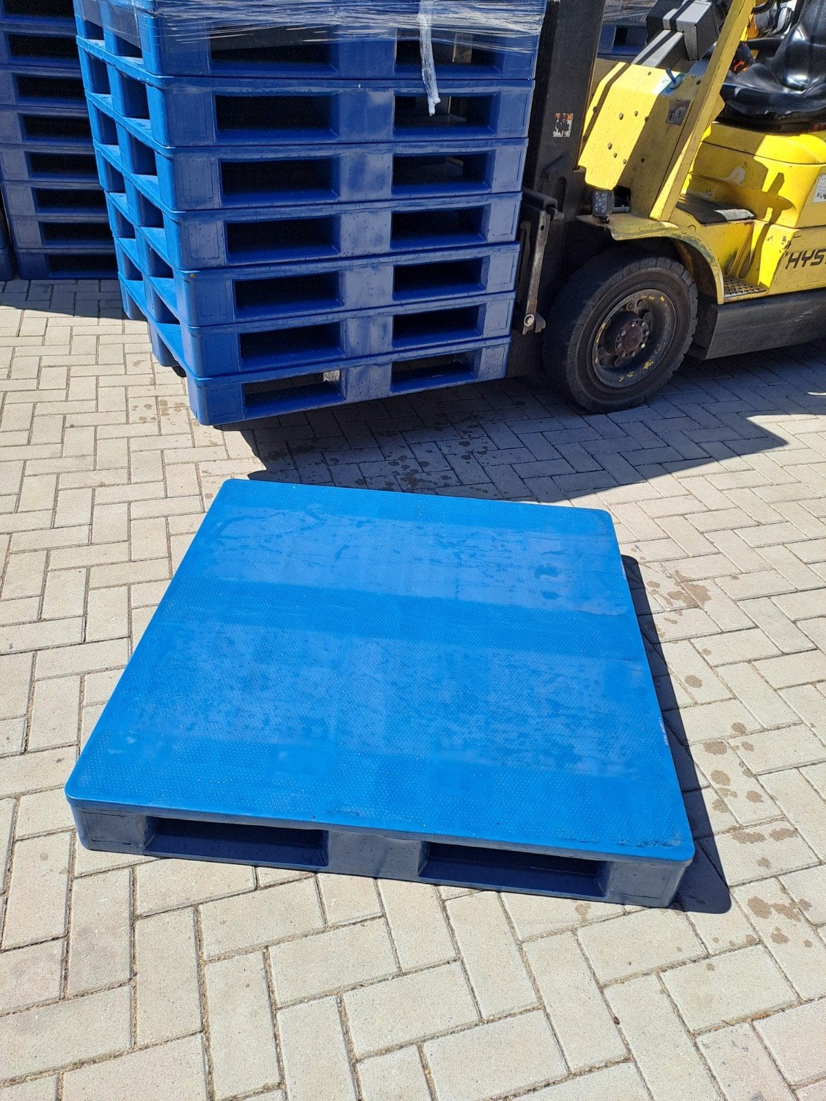 Vlonder gesloten kunststof pallets campingvlonder, Ophalen, Nieuw